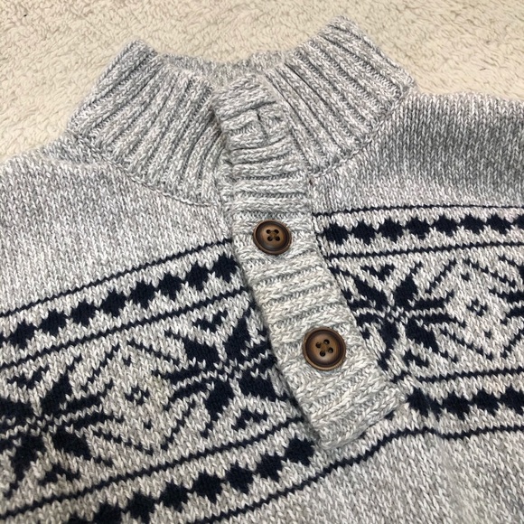 Gymboree boys 3T henley sweater - Picture 2 of 7